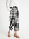 Plus Size Plaid Casual Summer Women Loose Pants