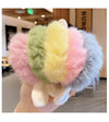 fashion bunny ears plush hair tie 1 piece