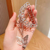 butterfly metal geometric hollow hair clip