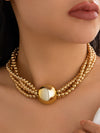 Beaded Solid Color Dainty Necklace Necklaces Accessories