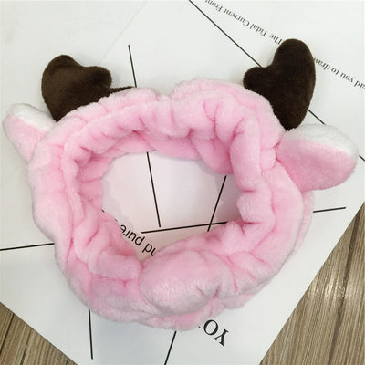 Christmas Vacation Simple Style Women'S Animal Cloth Hair Band