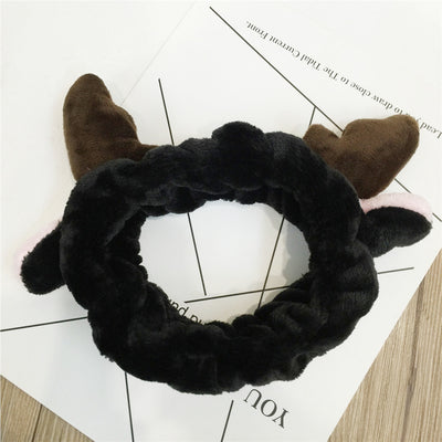 Christmas Vacation Simple Style Women'S Animal Cloth Hair Band