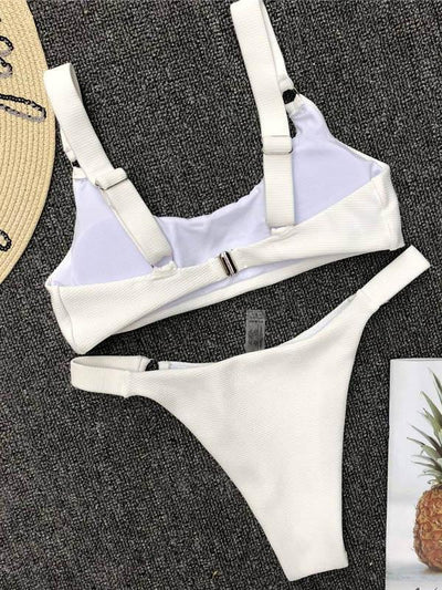 Solid Bohemia Sexy Bikinis Swimwear