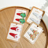 Christmas Sweet Women's Christmas Tree Santa Claus Elk Hair Clip