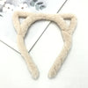 Women's Cute Simple Style Ear Plush Hair Band