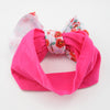 casual plaid bow knot cloth hair band