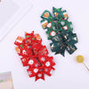 Christmas Fashion Women'S Bow Knot Handmade Hair Clip