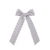 cute sweet flower bow knot cloth lace hair clip