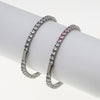 Shiny Geometric 316 Stainless Steel  Zircon Bracelets In Bulk