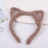 Women's Cute Simple Style Ear Plush Hair Band