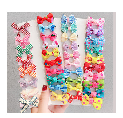 baby bow hair clip children's headdress korean girls cute small hairpin