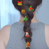 Christmas Elegant Cute Christmas Wind Women's Christmas Tree Bell Plastic Resin Epoxy Hair Clip