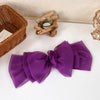 fashion bow shaped headdress women's floating oversized barrettes hairpin