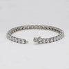 Shiny Geometric 316 Stainless Steel  Zircon Tennis Bracelet In Bulk