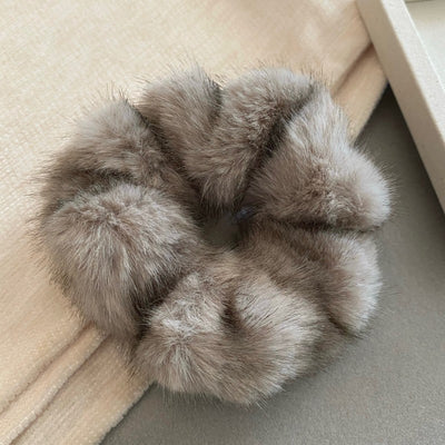 Women's Classic Style Korean Style Solid Color Plush Hair Tie