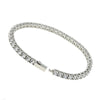 Shiny Geometric 316 Stainless Steel  Zircon Bracelets In Bulk