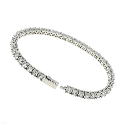 Shiny Geometric 316 Stainless Steel  Zircon Bracelets In Bulk