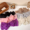 fashion bow shaped headdress women's floating oversized barrettes hairpin