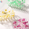 qiyue korean style summer fresh texture plastic hairpin fruit head clip cute girl heart back head hair claw headdress