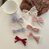 Women's Sweet Simple Style Bow Knot Cloth Hair Clip Hair Tie Brooches