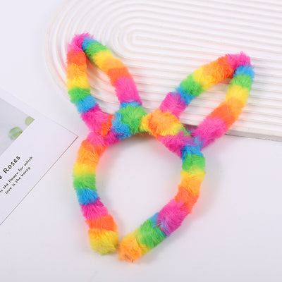 Women's Cute Simple Style Ear Plush Hair Band