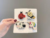 cartoon style cartoon character resin hair clip 1 piece