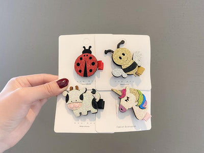 cartoon style cartoon character resin hair clip 1 piece