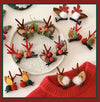 Christmas Cute IG Style Women's Antlers Plush Handmade Hair Clip