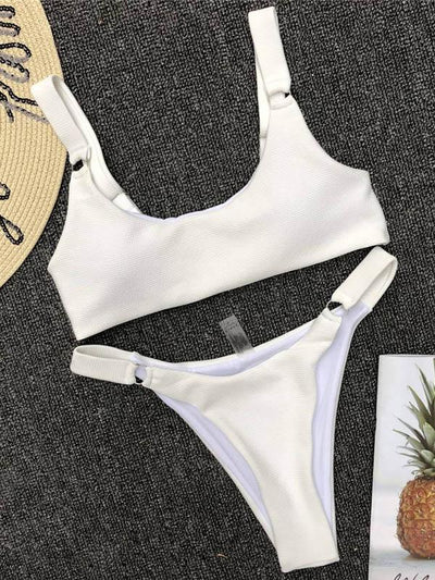 Solid Bohemia Sexy Bikinis Swimwear