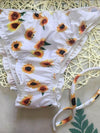 Sunflower Printed Bikinis Swimwear