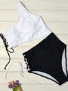 Strap Black White Sexy Bikinis Swimwear