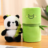 Adorable Panda Plushie Inside Bamboo | Soft and Huggable Toy