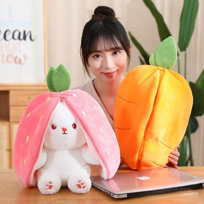 Bunny Fruit Convertible Plush