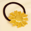 Women's Simple Style Flower 304 Stainless Steel Plating Hair Tie