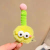 new girl cute three-dimensional cartoon hairpin baby winter funny plush hairpin headdress children's hair accessories