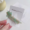 cute kitten pearl rhinestone stitching children's hair clip hairpin