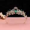 Baroque Vintage Black Luxury Crown Bridal Tiara Wedding Dress Wedding 18th Birthday Female Crown  New