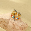 Jewelry Retro Simple Style Geometric 304 Stainless Steel Open Rings