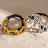 Women's Simple Style Classic Style 8-Shaped 304 Stainless Steel Plating Titanium Steel Hair Tie