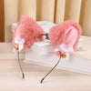 Cute Plush Cat Ear Hairband Autumn and Winter New Cat Rabbit Ear Fox Beast Ear Sexy Anchor Bell Headwear