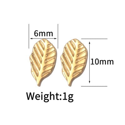 1 Piece IG Style Elegant Streetwear Flower 304 Stainless Steel 18K Gold Plated Ear Studs