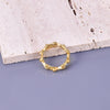 Jewelry Simple Style Classic Style Sun Star Moon 304 Stainless Steel Zircon 18K Gold Plated Plating Rings