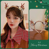 Christmas Cute Sweet Women's Antlers Imitation Antlers Flocking Hair Band