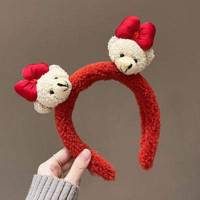 Cute Women's Animal Plush Hair Band