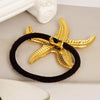 Women's Simple Style Starfish 304 Stainless Steel Plating Hair Tie