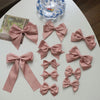 Women's Sweet Simple Style Bow Knot Cloth Hair Clip Hair Tie Brooches