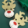 Christmas Cute Sweet Women's Christmas Tree Santa Claus Snowman Alloy Plastic Hair Clip