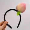 Girl'S Simple Style Carrot Plush Mixed materials Handmade Hair Band