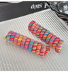 Wool telephone line head rope hair braiding artifact  new rubber band Japanese straight hair band dopamine hair accessories