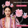 Gege hairband palace style noble flag head hoop Zhen Huan legend empress imperial concubine hairpin performance props headdress hair accessories